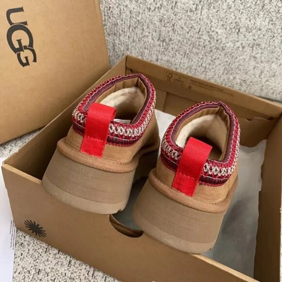 UGG Tazz Chestnut Platform Mule Clog Slipper - Picture 5 of 5